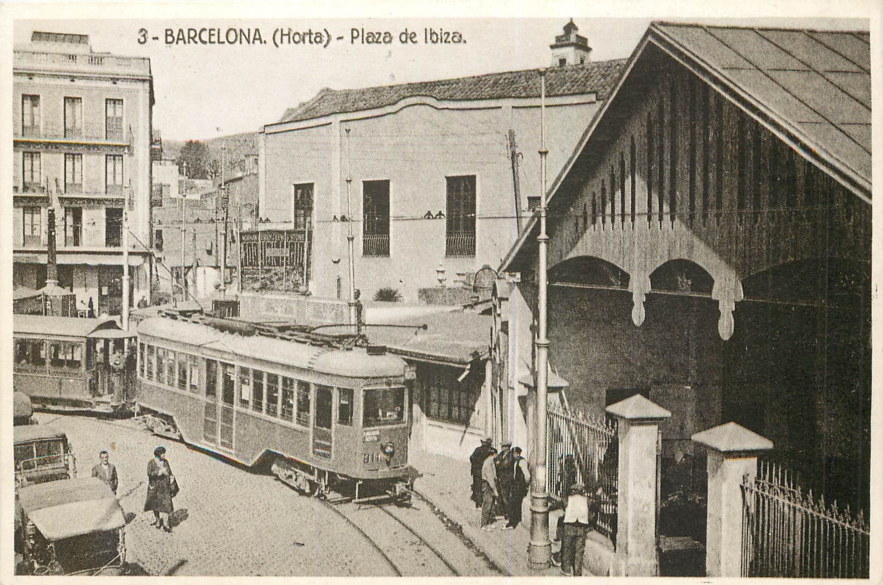 CPM Barcelona Horta Plaza de Ibiza Tramway