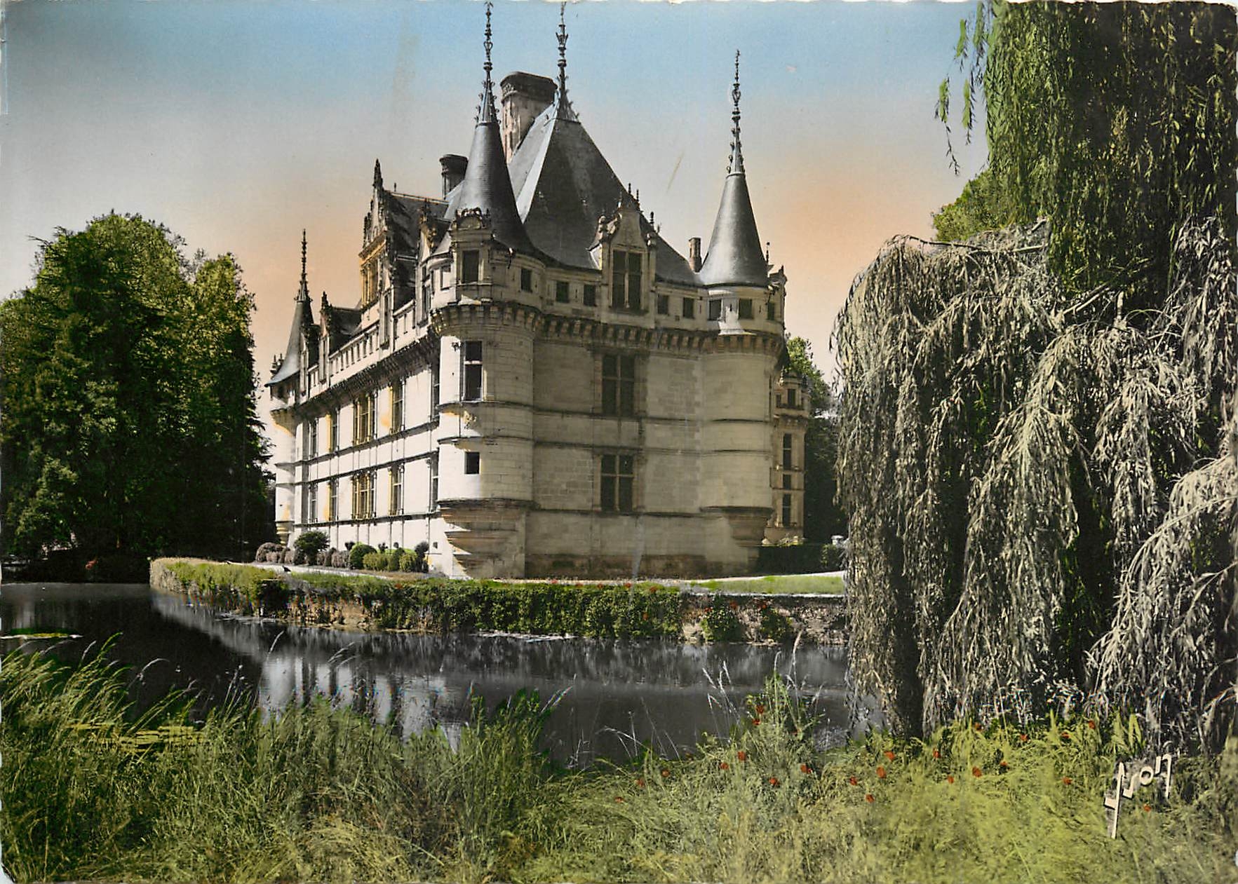 CPM Azay le Rideau Indre et Loire Le Chateau 