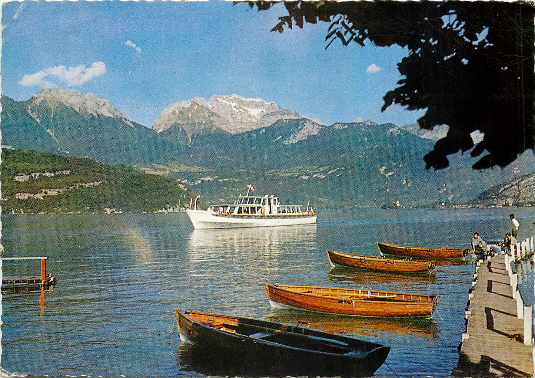 CPM Lac d'Annecy Le Bateau La Belle Etoile 
