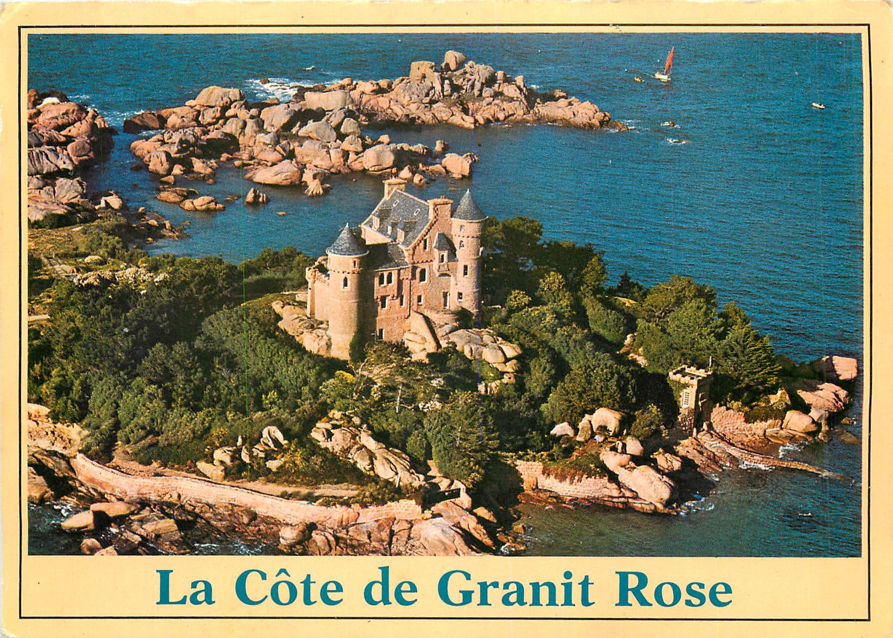 CPM La Cote de Granit Rose Le chateau de Costaeres 