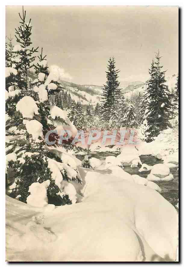 CPM Meribel les Allues Savoie Le Doron en hiver 