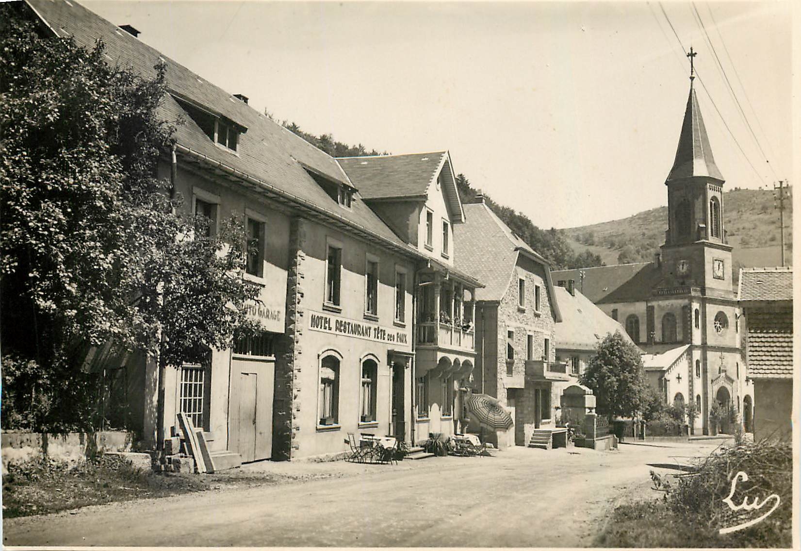 Hôtel Restaurant Tête des Faux — Le Bonhomme (Haut-Rhin) — Édition Lurien Kohler