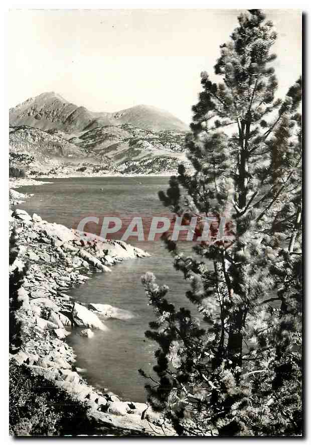 CPM La Bouillouse PO Le lac et le Pic Peric 