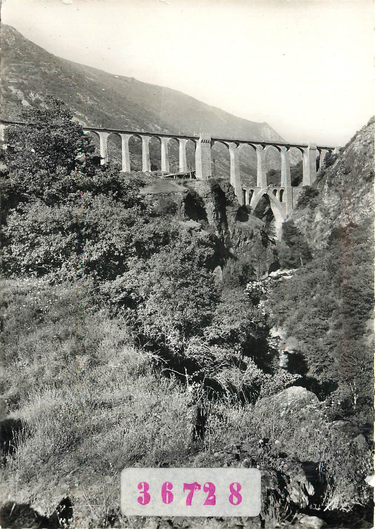CPM Mont Louis PO Le Viaduc 
