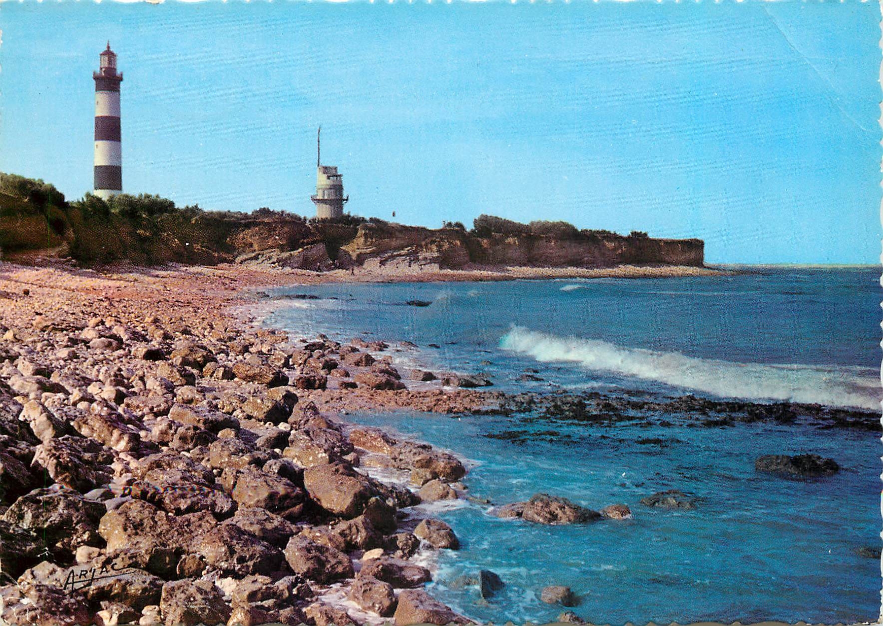 CPM L'Ile d'Oleron La pointe de l'lle a Chassiron Phare