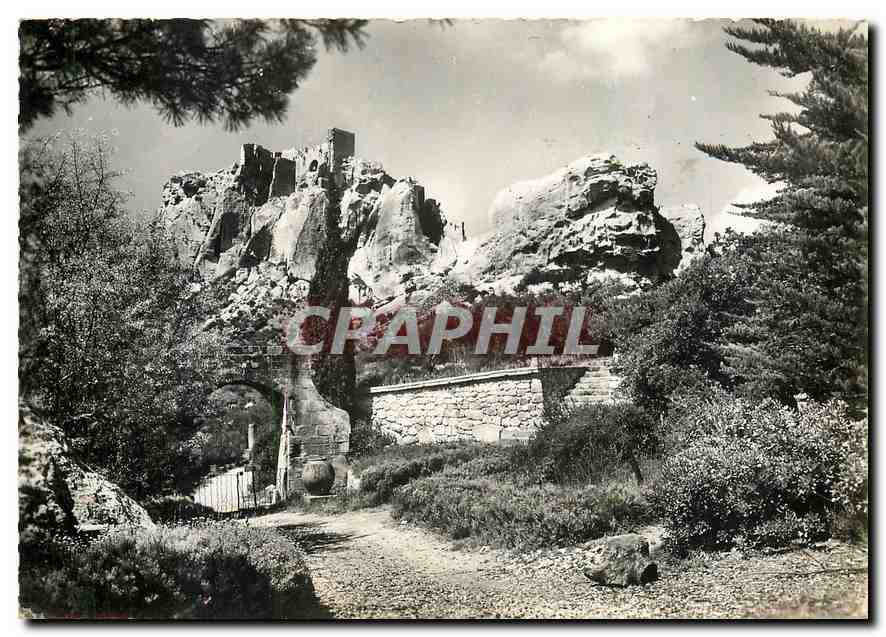 CPM Les Baux de Provence B du Rh Le Chateau des Baux et son donjon feodal 
