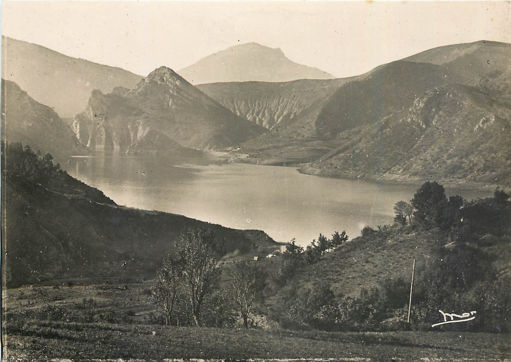 CPM St Andre les Alpes BA Le Lac du Barrage 