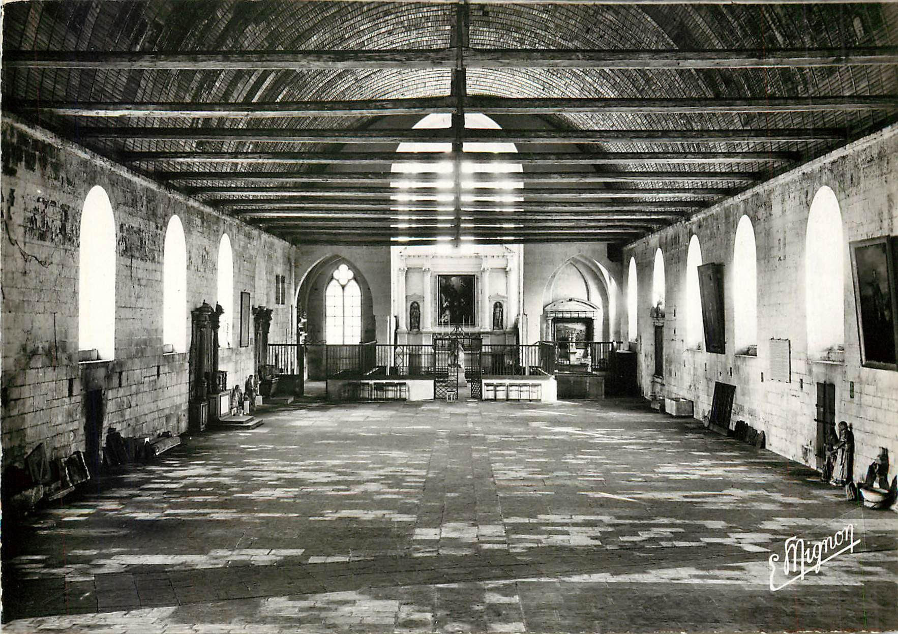 CPM Tonnerre Yonne Interieur de l'Ancien Hopital 
