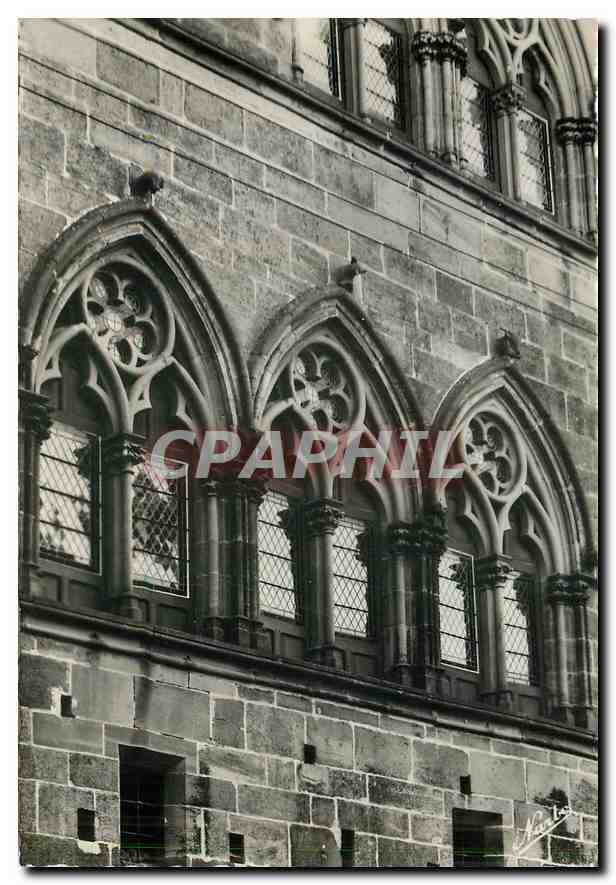 CPM Cordes Tarn Annee La Halle l'Eglise 