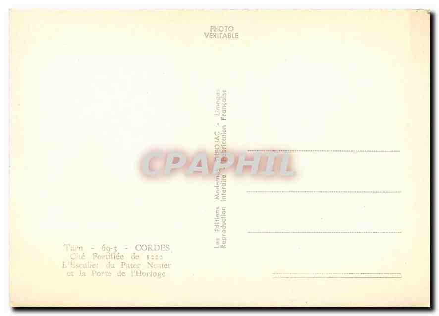 CPM Tarn Cordes  — Back