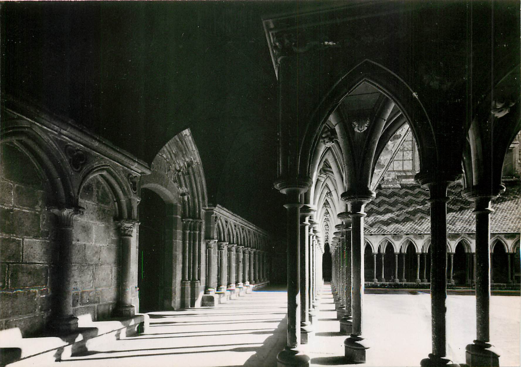CPM Abbaye du Mont St Michel Manche 