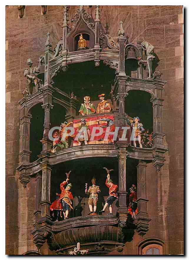 CPM Munchen Das Glockenspiel am Neuen Rathaus 