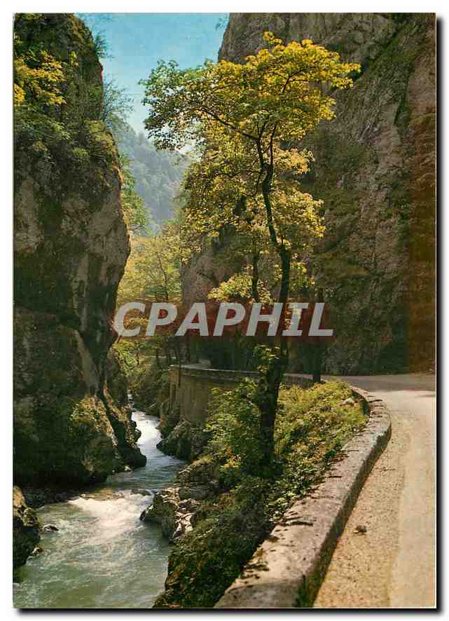CPM Les Alpes Touristiques En Chartreuse Route du Desert dans les gorges du Guiers Mort 