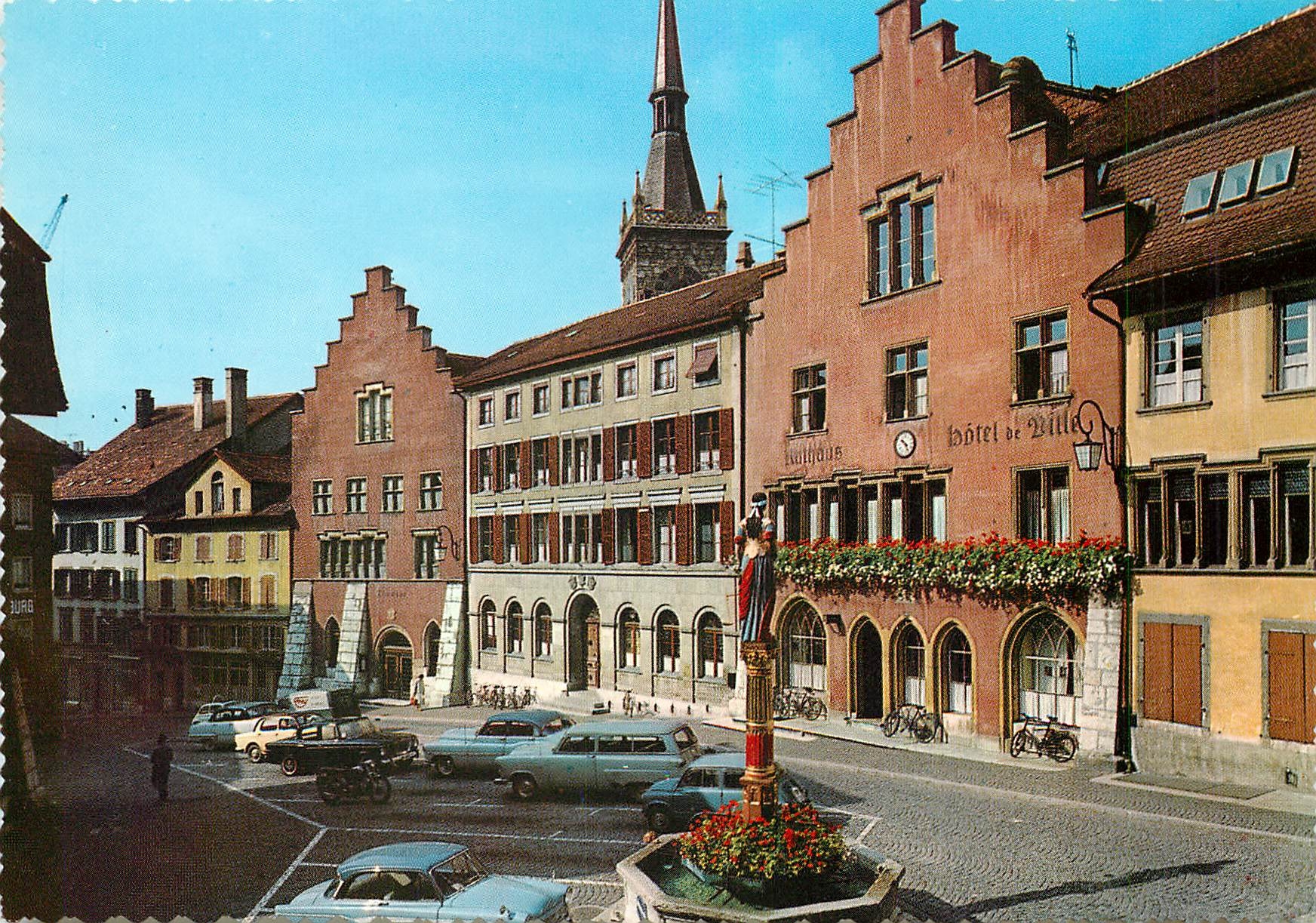 CPM Biel Hathaus Town Hall Hotel de Ville Municipio 