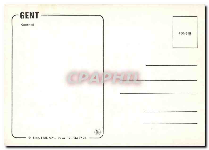 CPM Gent koornlei  — Rückseite