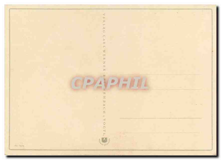 CPM Fleurs — Verso