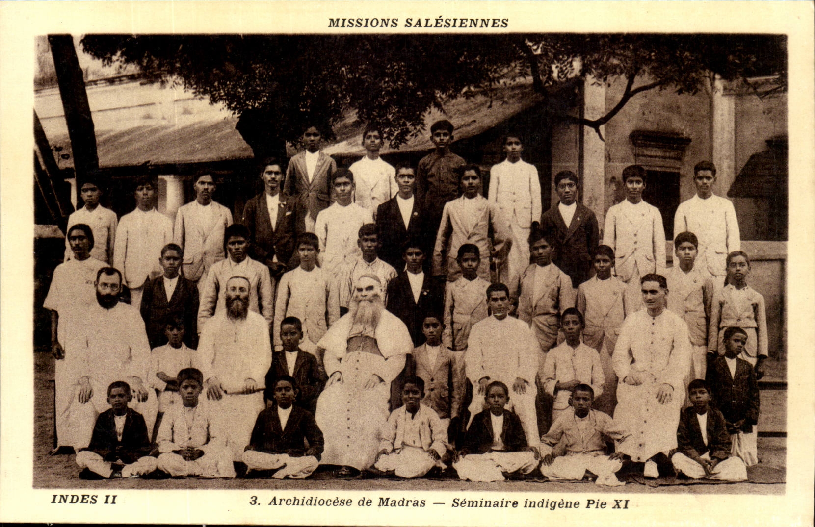 Indes -CPA- Seminaire indigene - Mission Salesiennes India Inde