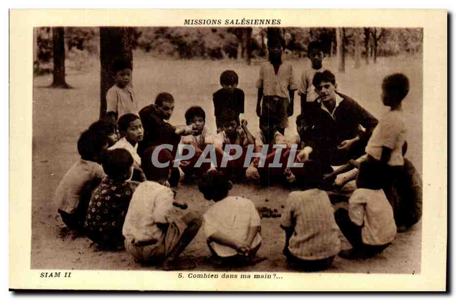 Siam -CPA- Cmbien dans ma main?- Mission Salesiennes