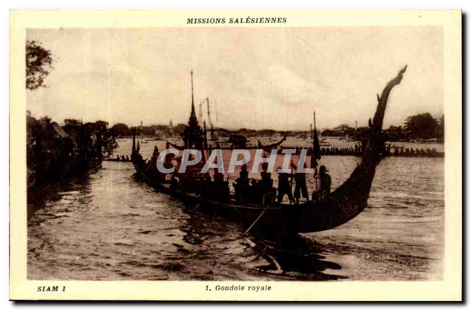 Siam -CPA- Goudole royal- Mission Salesiennes