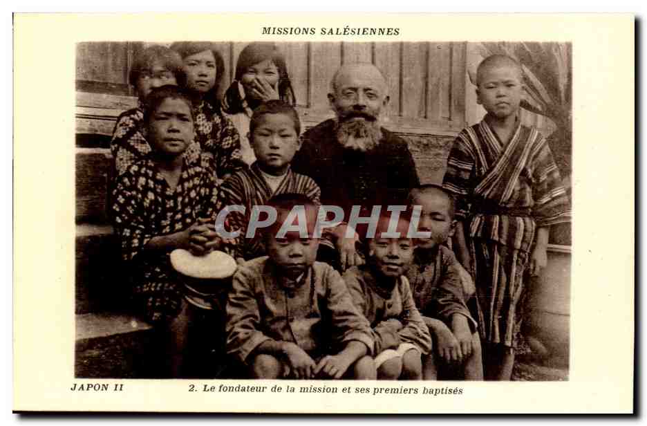 Japon II — Le fondateur de la mission et ses premiers baptisés — Missions Salésiennes
