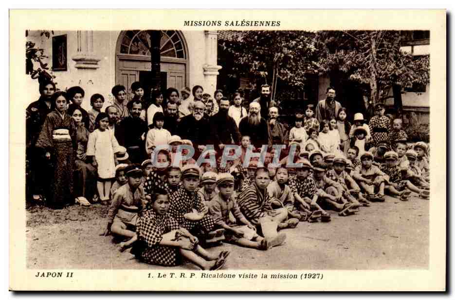 Japon II — Missions Salésiennes — Le T. R. P. Ricaldone visite la mission (1927)