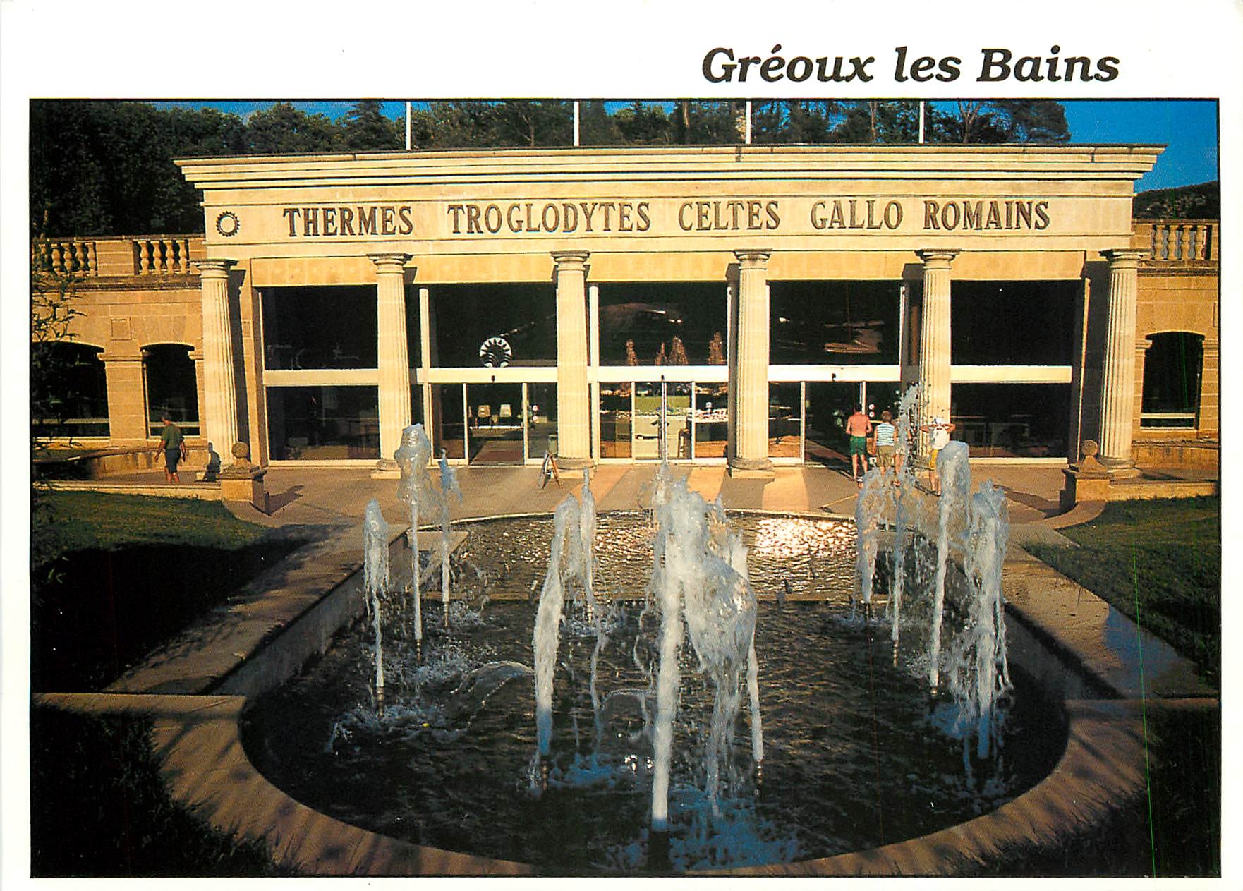 CPM Greoux les Bains Alpes de Hte Provence Station thermale 