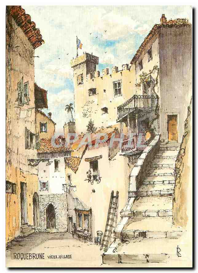 CPM Roquebrune Vieux Village 