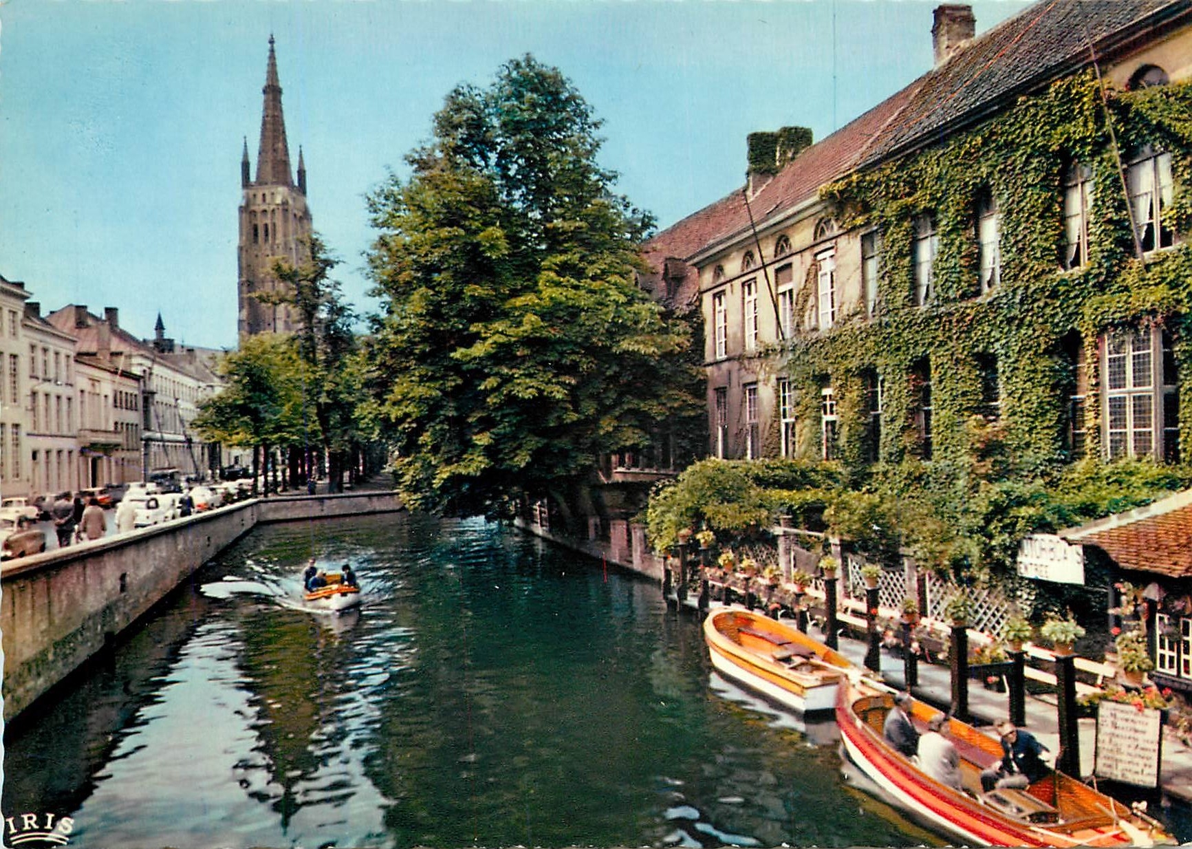 CPM Bruges Dijver et Eglise Notre Dame 