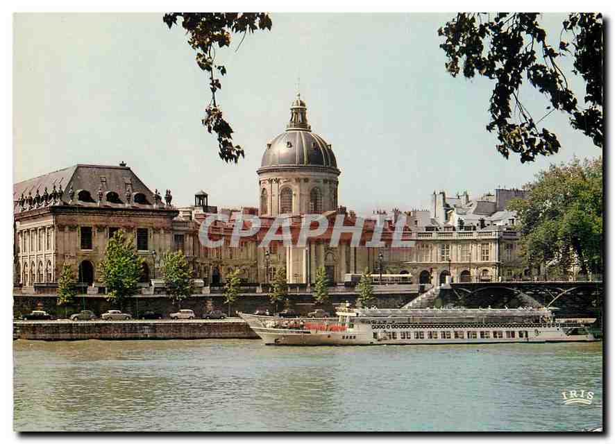 CPM Paris L'Institut de France et le pont des Arts 
