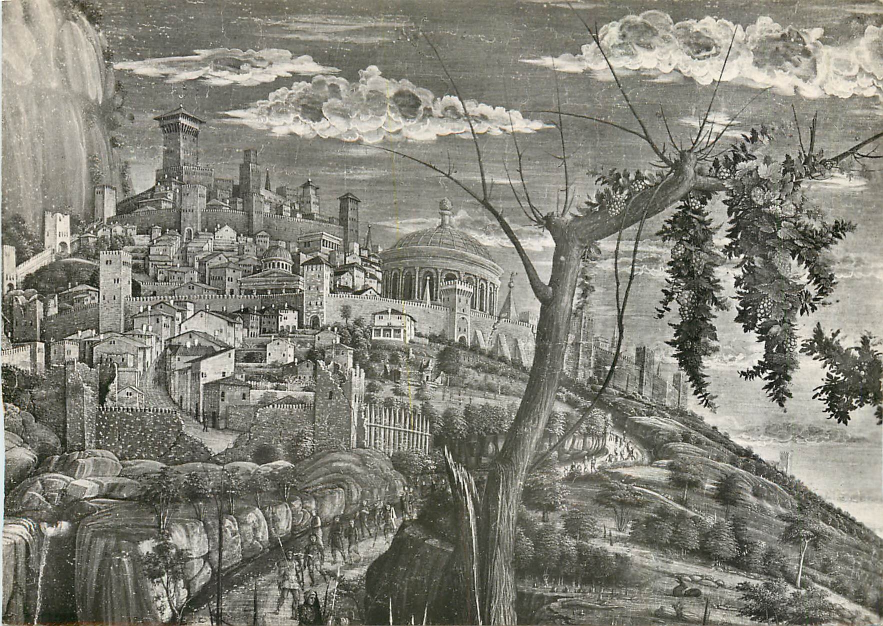 CPM Andrea Mantegna Le Christ au Jardin des Oliviers Detail Tours Musee des Beaux Arts 