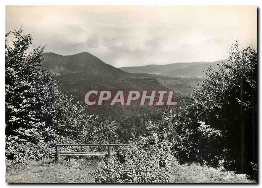 CPM Hotel Velleda Le Donon Bas Rhin vue sur la vallee de la Bruche 