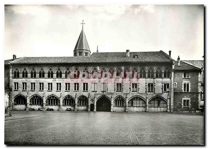 CPM Cluny S et L L'Abbaye Facade dite du Pape Gelase 