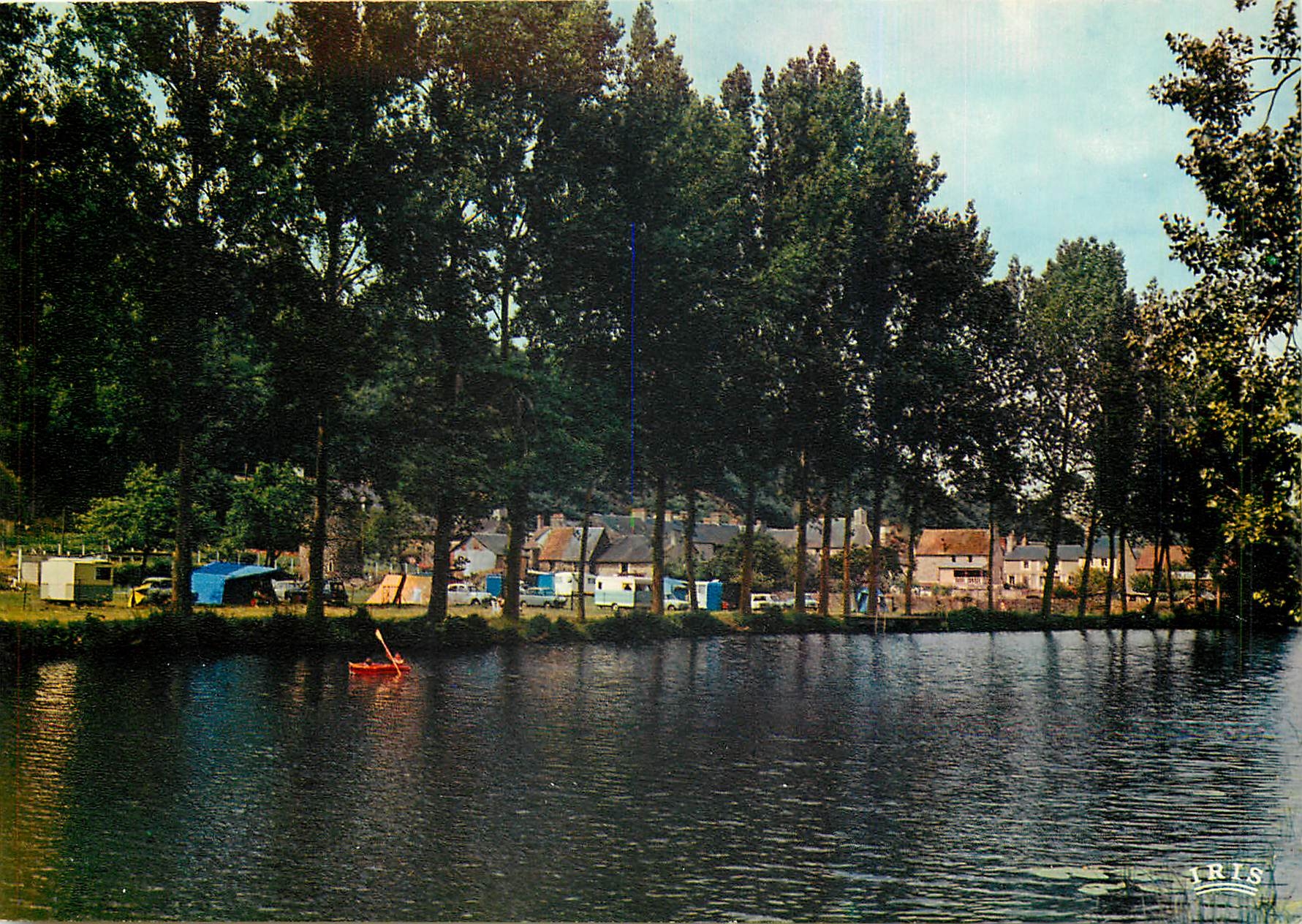 CPM Thury Harcourt Les bords de l'Orne et le Camping 
