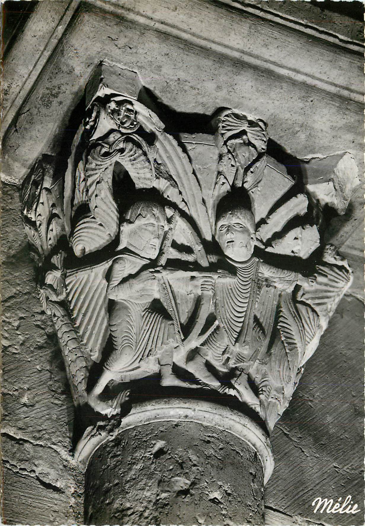 Chapiteau du Narthex — Église Abbatiale de la Madeleine — Vézelay (Yonne)