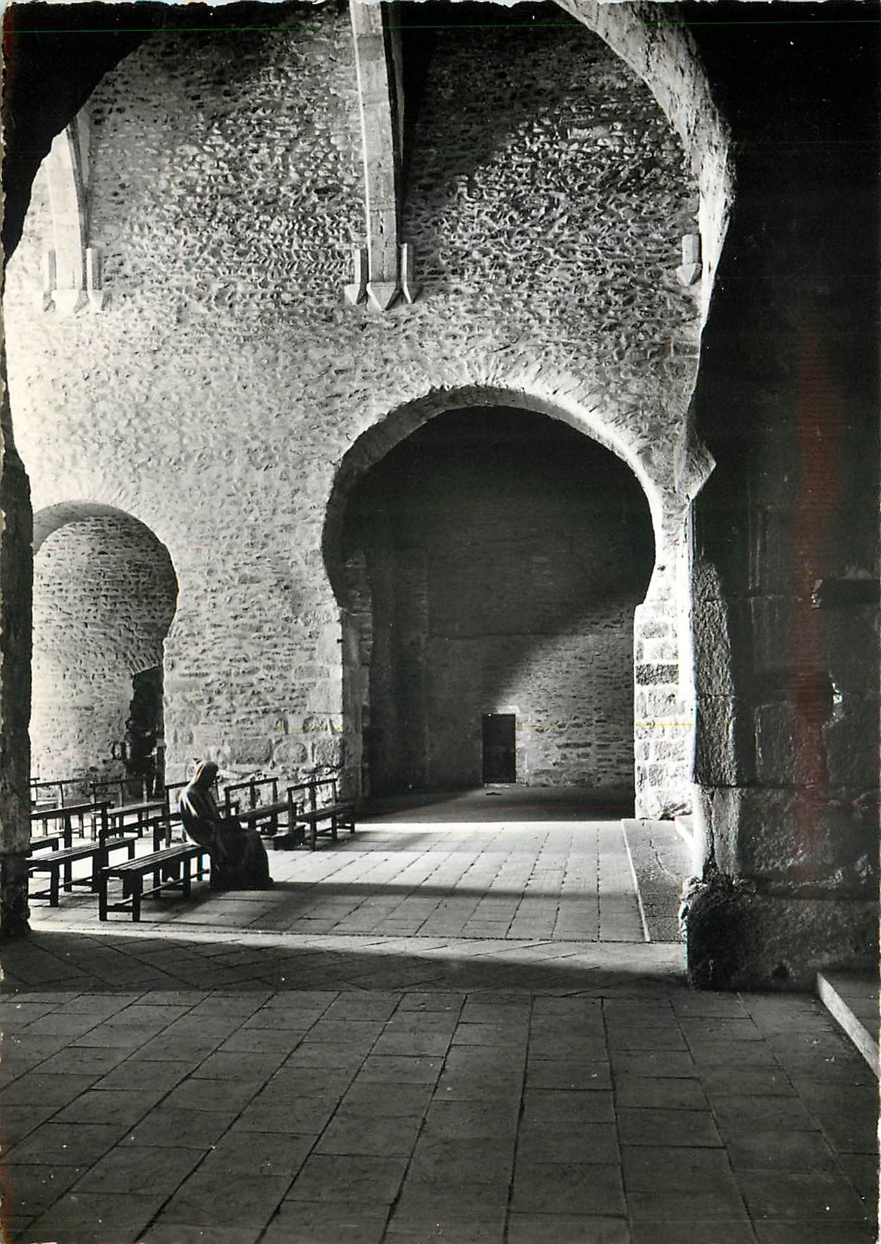 CPM Abbaye St Michel de Cuxa Transept de l'Eglise Ares Outre Passes 