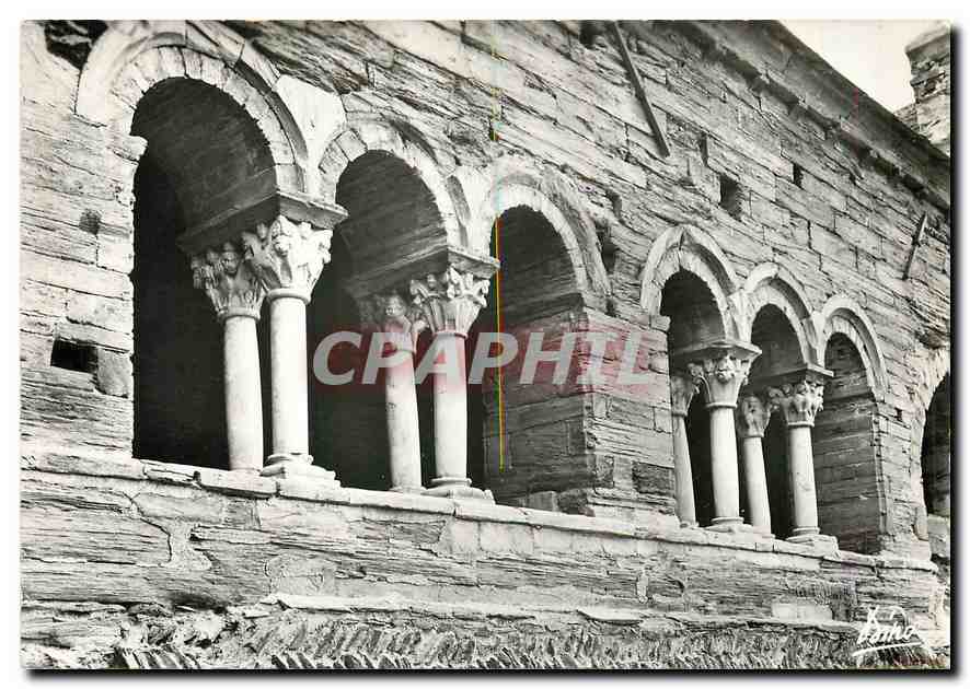 CPM Boule d'Amont Pyr Or Prieure de ND de Serrabone Monument Historique Le Cloitre 