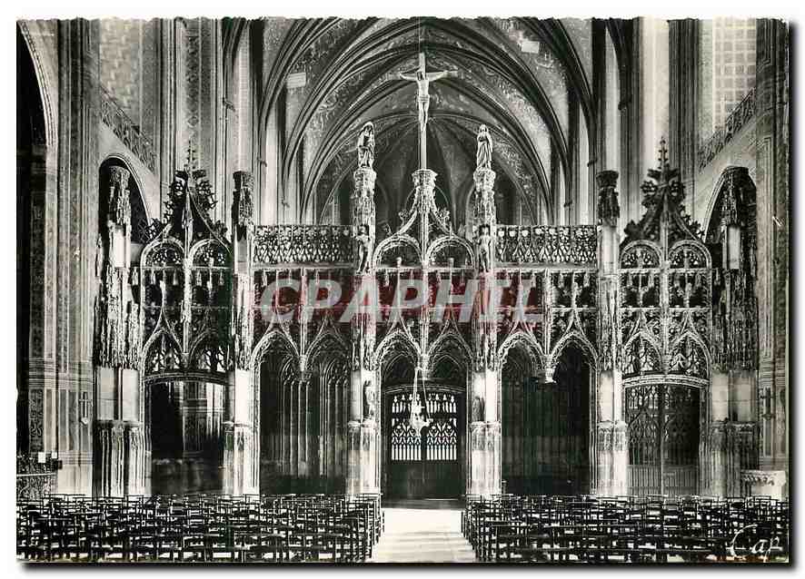 CPM Albi Cathedrale Ste Cecile Le Jube 