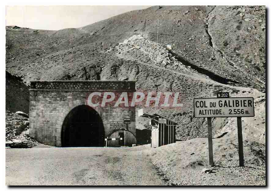 CPM Valloire Savoie Tunnel du Galibier 