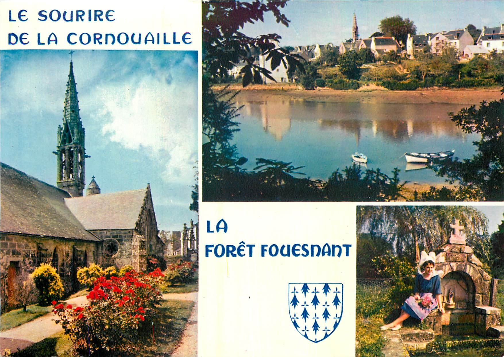CPM Le Sourire de la Cornouaille La Foret Fouesnant 