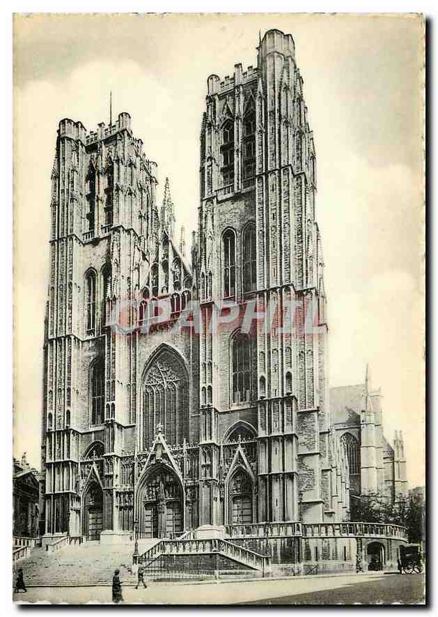CPM Bruxelles Eglise Sainte Gudule 