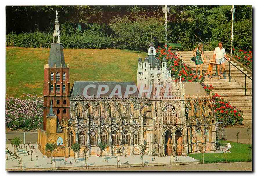 CPM Miniatuurstad Madurodam Den Haag St Jans Kathedraal 