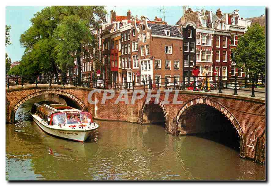 CPM Amsterdam Holland Le Keizersgracht Regullersgracht bei den sieben Brucken 