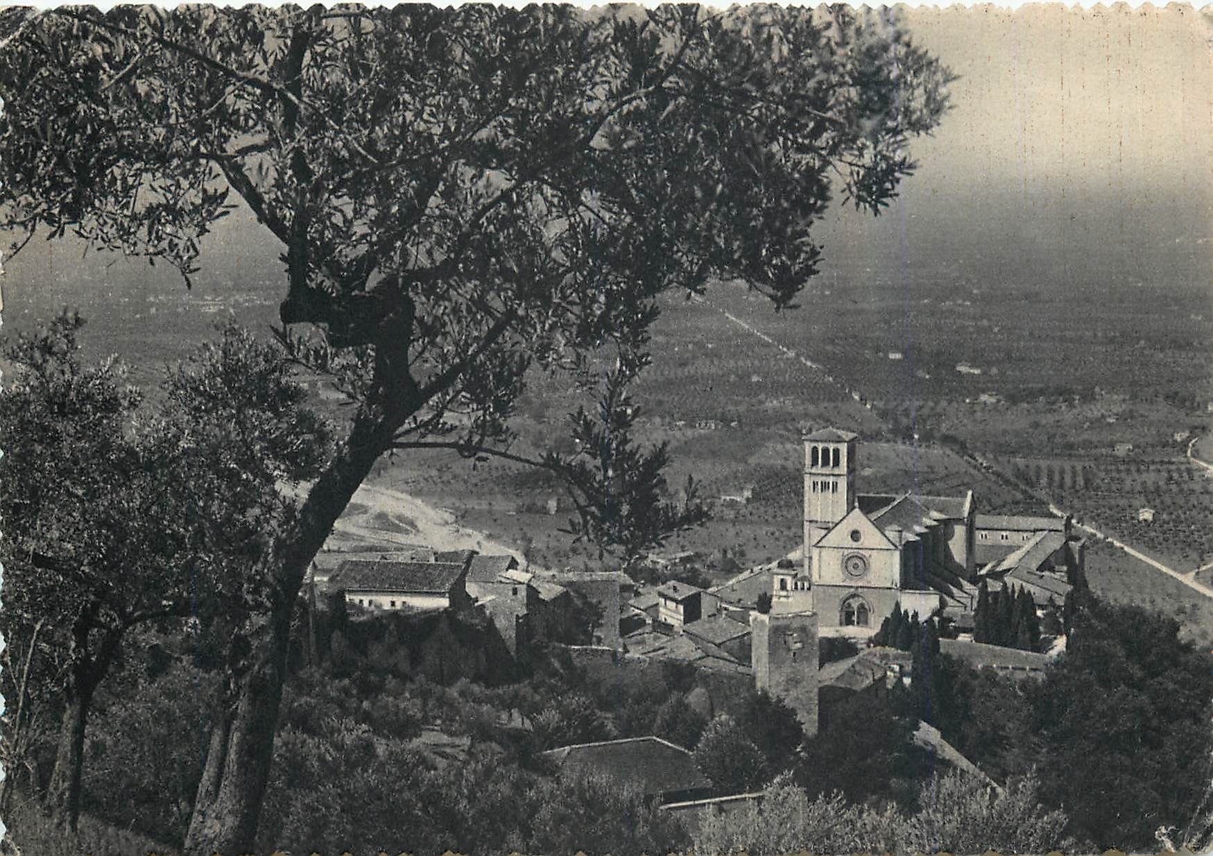 CPM Assisi Basilica di S Francesco e campagna Umbra 