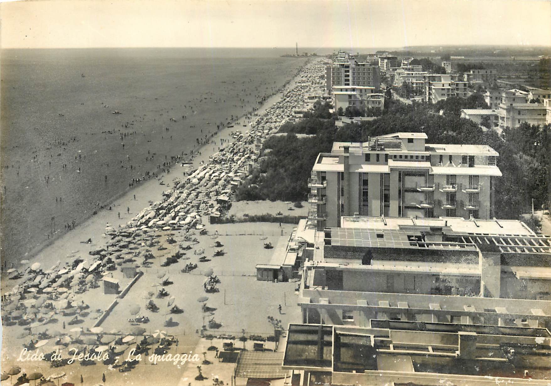 CPM Lido di Jesalo La Spiaggia 