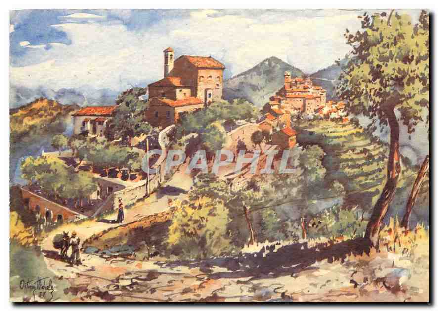 CPM Perinaldo L'ancien monastere qui domine les riantes Vallees 