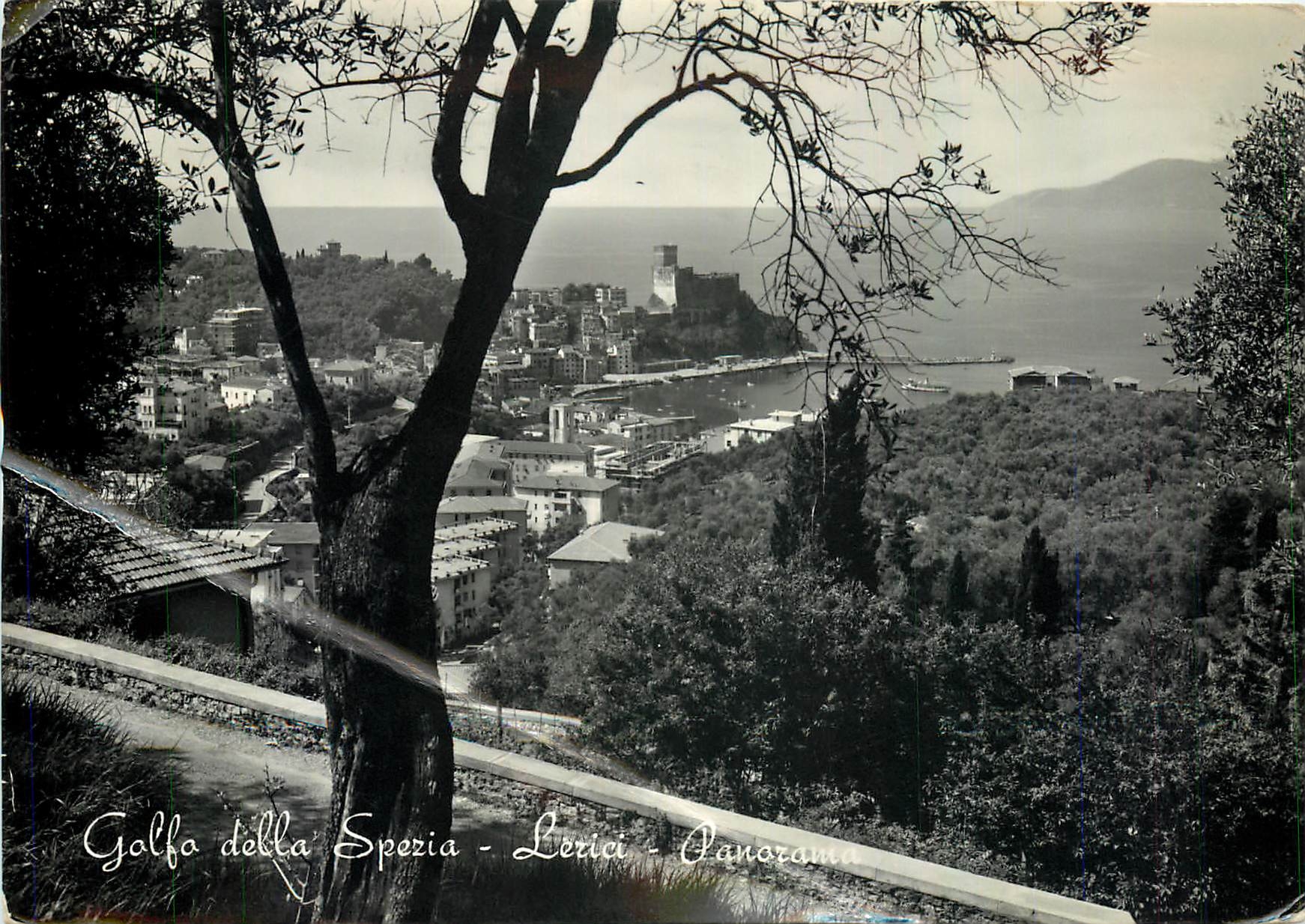 CPM Golfa della Spezia Lerici Panorama 