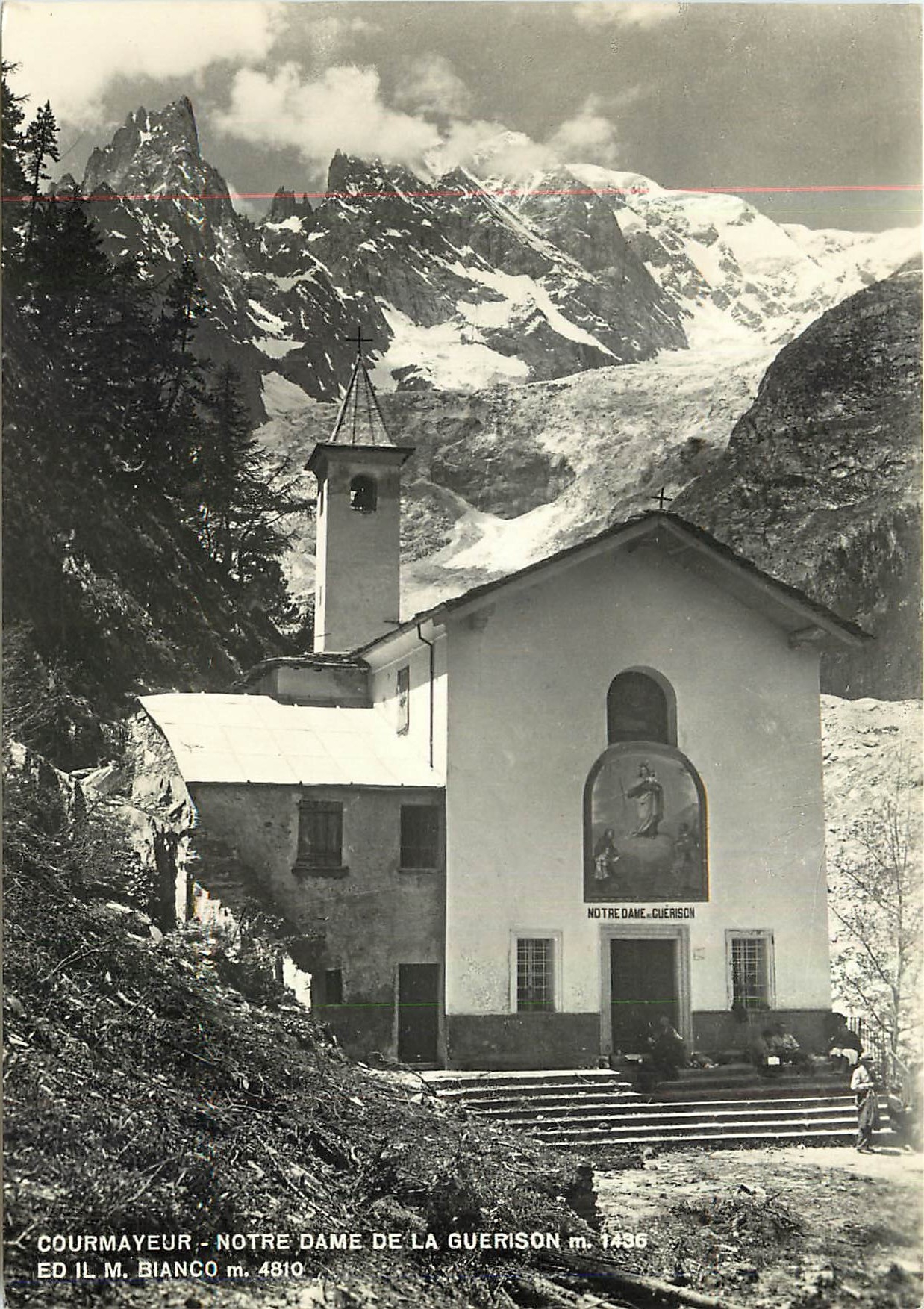 CPM Courmayeur Notre Dame de la Guerison 