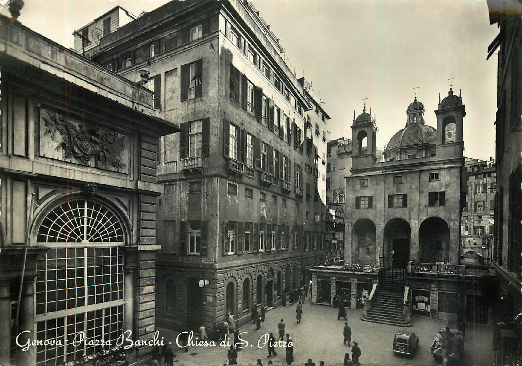 CPM Genova Piazza Bauchi Chiesa di S Pietro 