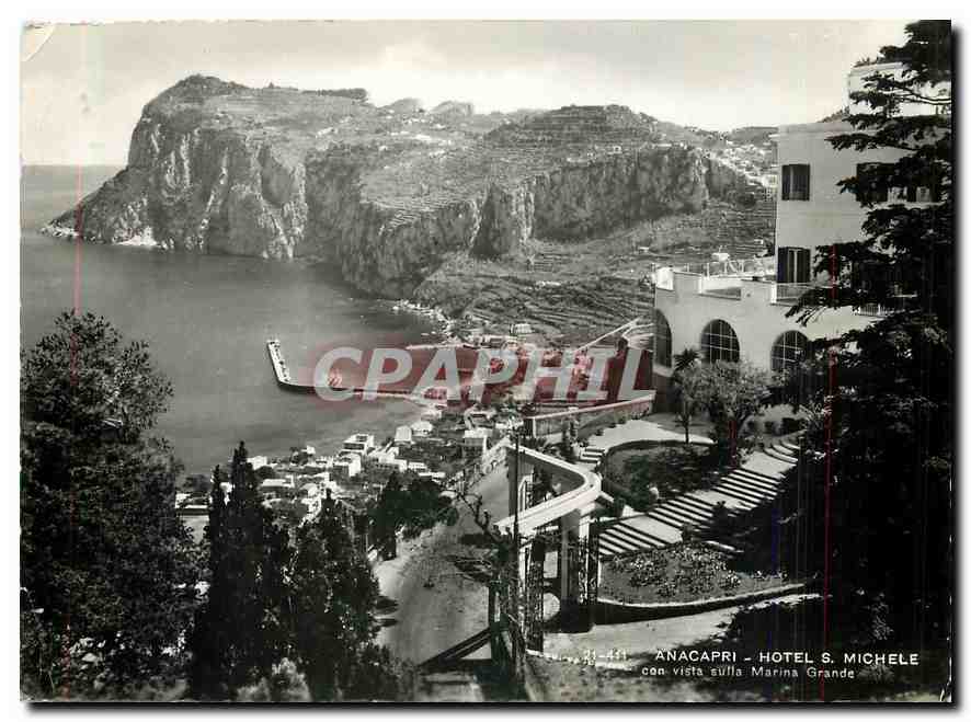 CPM Anacapri Hotel S Michele con vista sulla Marina Grande 