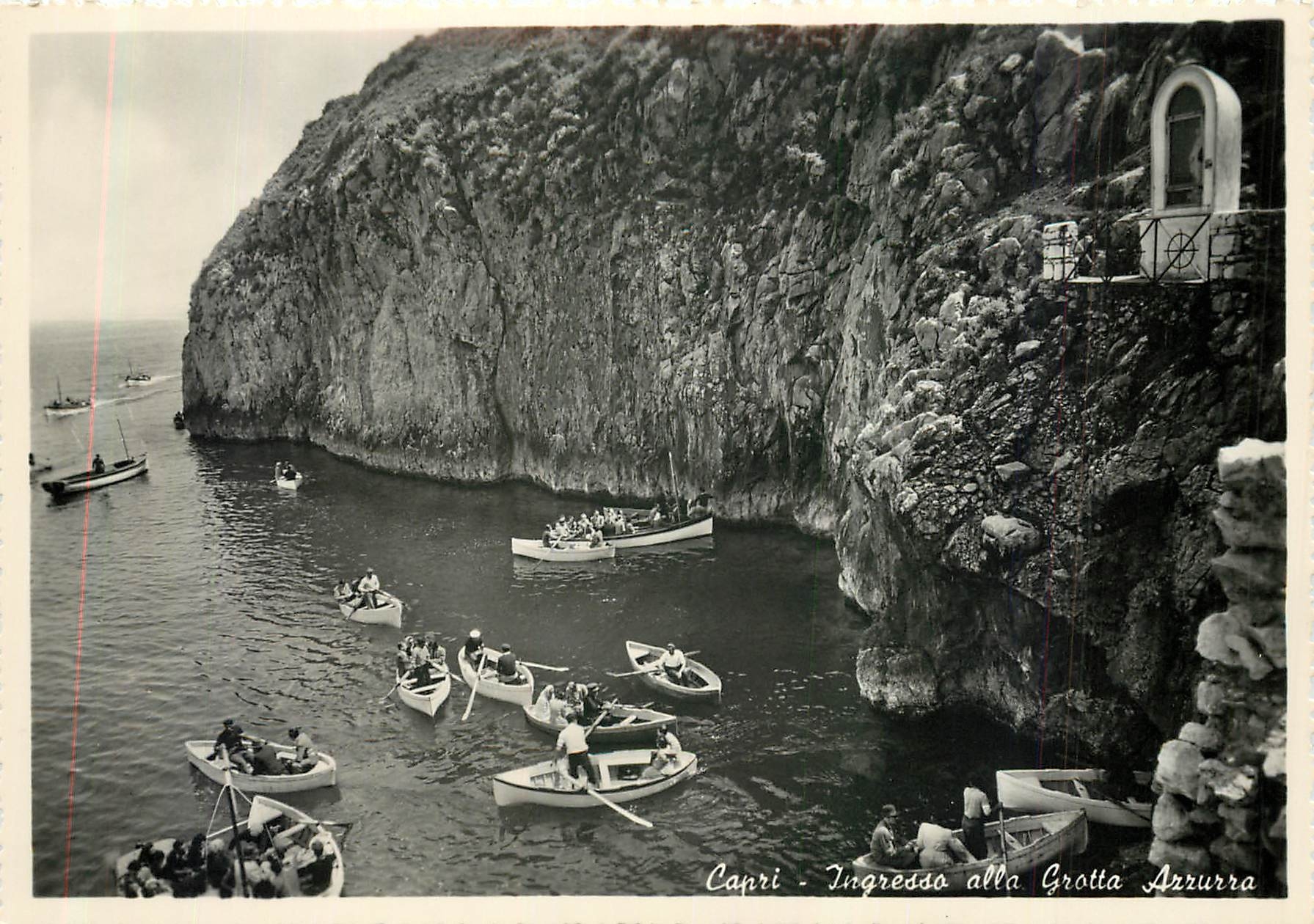 CPM Capri Ingresso alla grotta Azzurra 